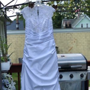 David's Bridal wedding dress